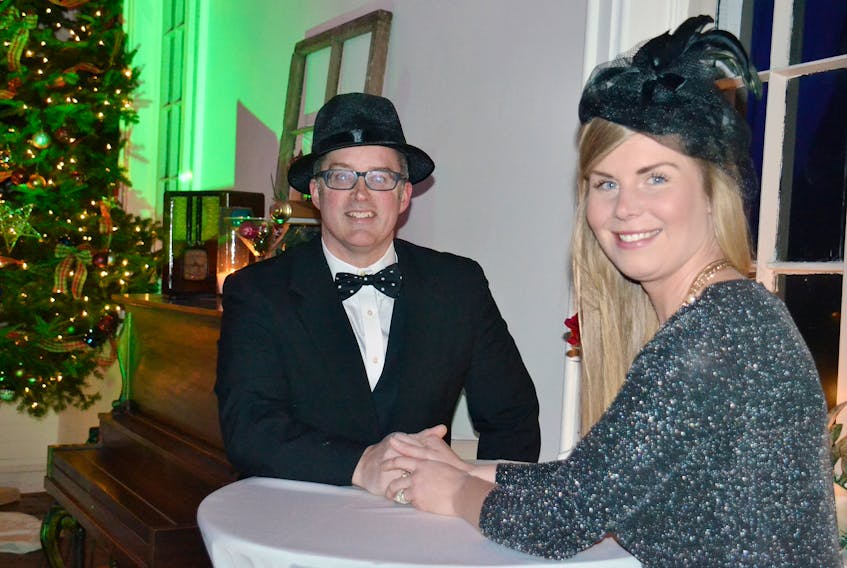 Greg and Marly Anderson of Charlottetown held a New Year’s Eve Eve gala Dec. 30 at their Victoria-by-the-Sea venue, the Grand Victorian. KATIE SMITH/THE GUARDIAN