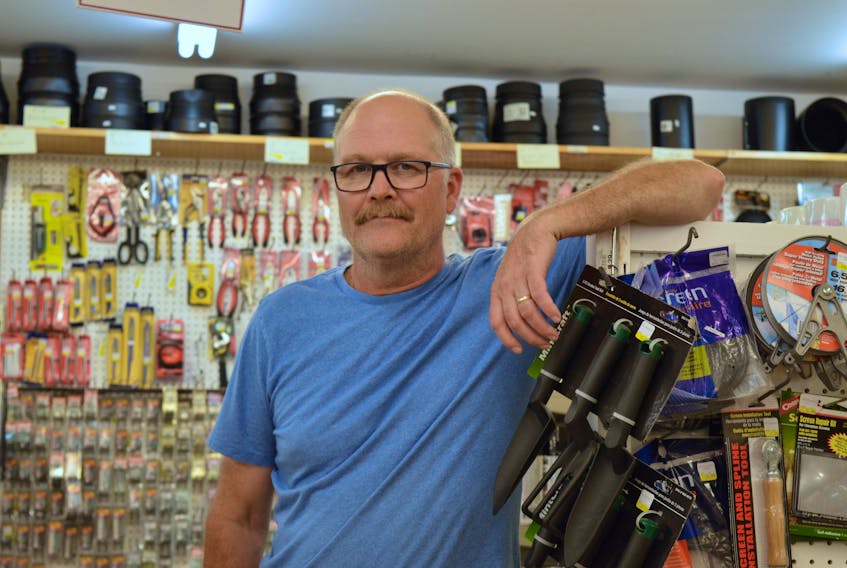 Norm Clow would gladly transition his hardware section of Clow's Red and White in Hampshire to sell beer and wine if and when he is given the green light. The province has asked the P.E.I. Liquor Control Commission to identify possible options for expanding the sale of beer and wine locally through retailers like Clow's convenience store.