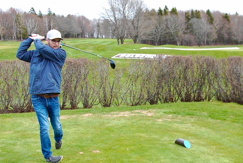 P.E.I. native Luke Allen, who is rebounding well from a double lung transplant in late January, says he hopes to play some competitive golf in the near future.