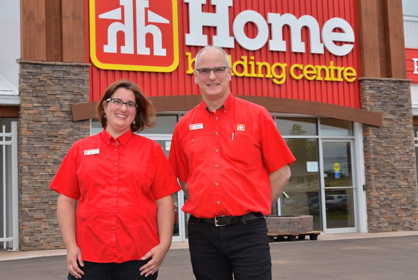Siblings Melody and Mark Beck are the third-generation owners of the Stewart and Beck Home Hardware family business in Montague.
