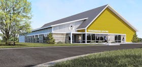 This concept drawing of a new building to replace Inclusions East’s aging Kingswood Centre was presented to Three Rivers Council during Monday’s meeting. The building would be located at Harmony Lane in the neighbourhood of Montague.
