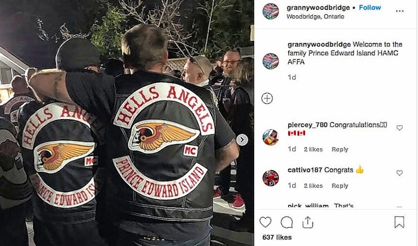 hells angels front patches
