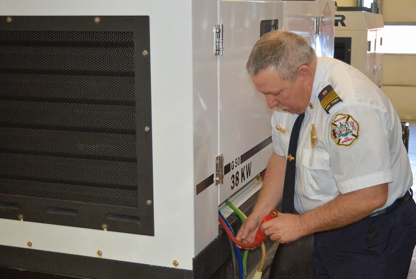 Charlottetown Fire Chief Randy MacDonald, who is also the city’s emergency measures co-ordinator, said the city has a plan to put generators in more buildings around the city if and when a funding source opens up.