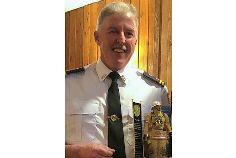 Danny Grant has volunteered with the Souris Fire Department for the last 14 years.