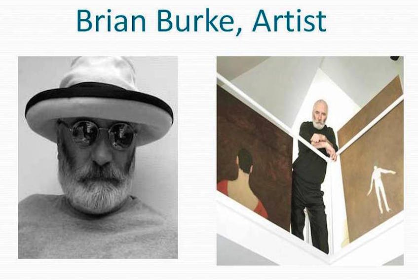 Canadian figurative artist Brian Burke, who divided his time between his home on P.E.I. and Switzerland, died last week. 

(SUBMITTED PHOTO)