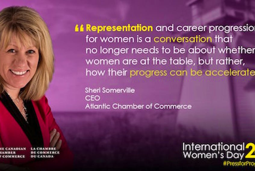 -	Sheri Somerville, CEO, Atlantic Chamber of Commerce
(File Graphic)