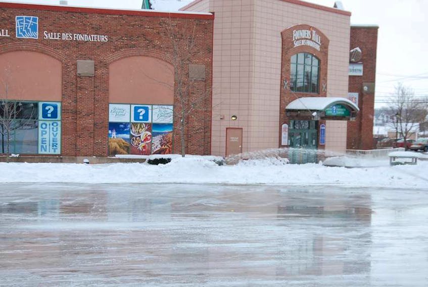Founders Hall on the Charlottetown waterfront with the outdoor skating rink located in front. 

(Guardian File Photo)