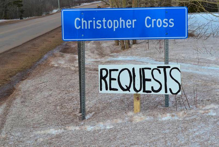 Christopher Cross is a community just outside of Tignish. It is where the man who started ‘Christopher Cross Requests,’ Malcolm Pitre, lives.