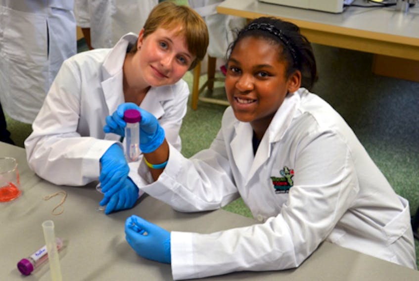 UPEI plays host to an annual Girls Get Wise Science Retreat, open to girls in Grades 7 to 9. The fun, educational, day-long science retreats allow participation in hands-on chemistry, physics, and engineering sessions plus learn about different science, technology, engineering and math careers from female role models.

(UPEI File Photo)