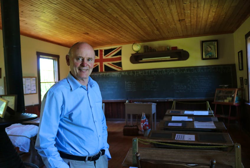 Doug Sobey, board member of the Friends of the Lucy Maud Montgomery Lower Bedeque School Inc., will open the Lower Bedeque Schoolhouse this year for 14 or so already scheduled tour buses. However, the facility will not be open to the general public.