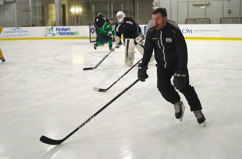 Forbes MacPherson is the UPEI Panthers men’s hockey head coach.
