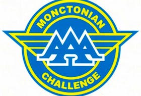 Monctonian AAA hockey tournament logo