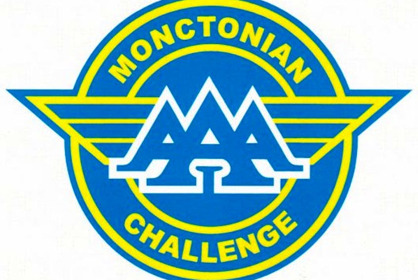 Monctonian AAA hockey tournament logo