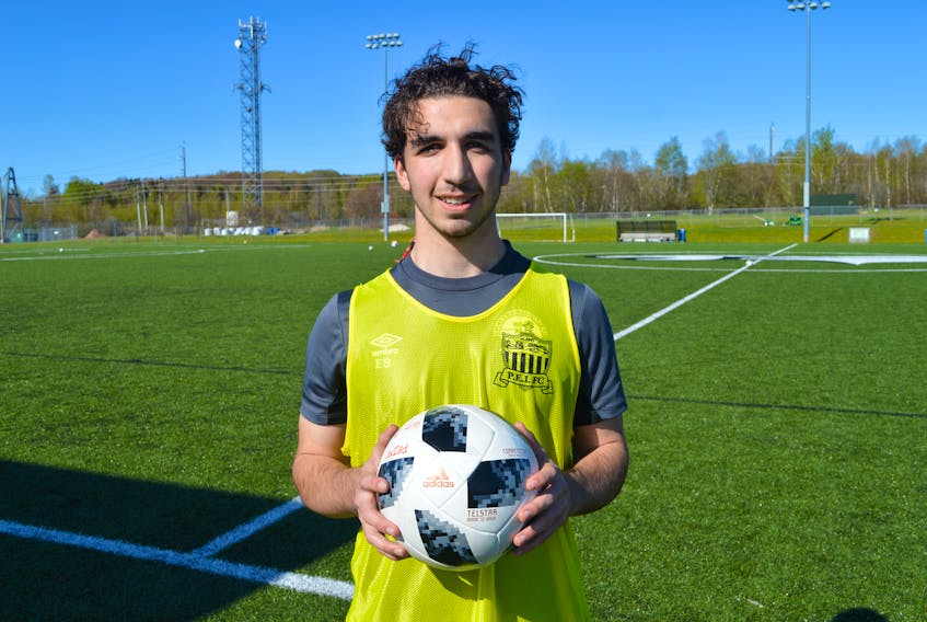 Elias Bitar had no problem signing up to play for the under-17 P.E.I. F.C. high performance soccer team and the time commitment it would involve. The goal of these teams is to put athletes on a pathway to professional soccer.