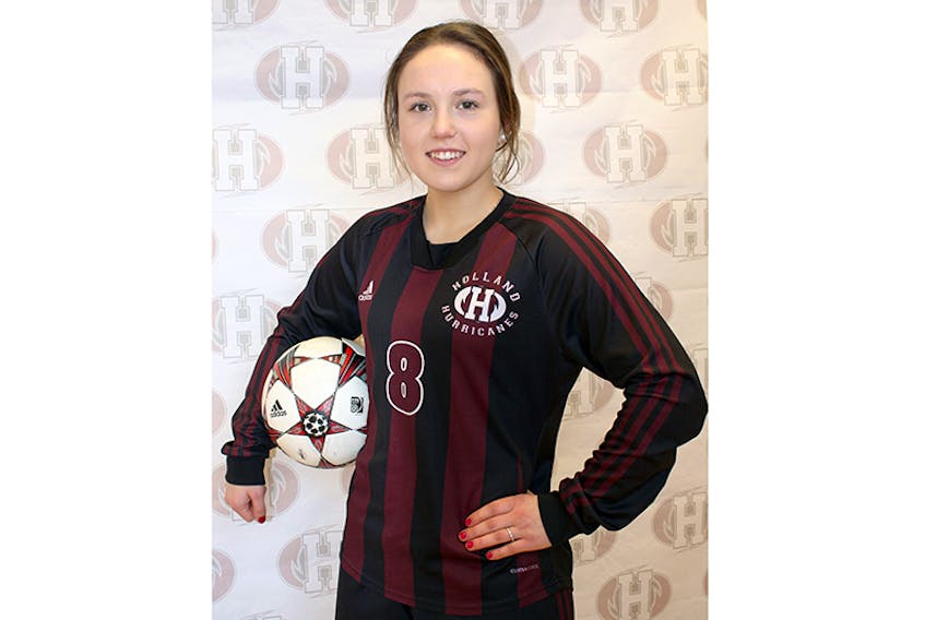 Kathrine McEwen will play for the Holland College Hurricanes this season.