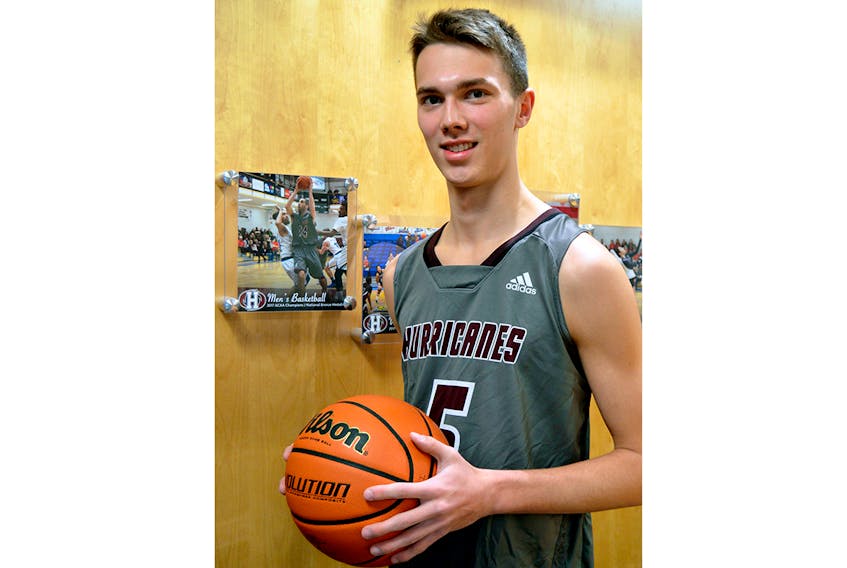 Josh Bourque will play for the Holland College Hurricanes basketball team this fall.