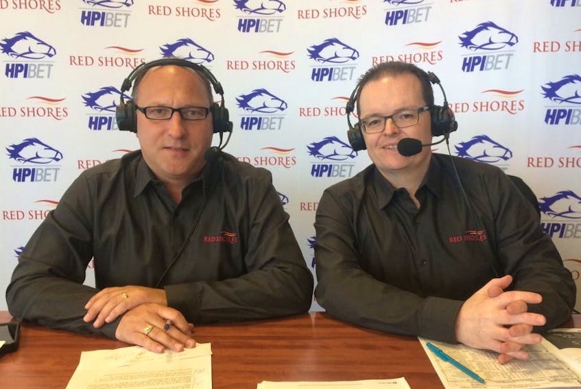 Lee Drake, left, and Peter MacPhee will be hosting a race program on Friday, June 29 for the Atlantic Regional Driving Championship in Truro.