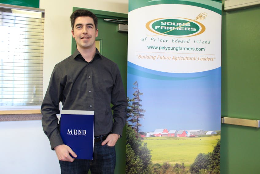 Chris MacPhee, chair of the P.E.I. chapter of the Canadian Association of Farm Advisors.