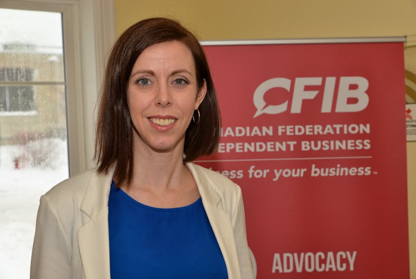 Erin McGrath-Gaudet is director, P.E.I. and intergovernmental policy, with the Canadian Federation of Independent Business.