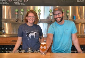 Marsha Gallant, Upstreet Craft Brewing’s marketing manager, and Mike Hogan, Upstreet co-founder and beer engineer, are excited to once again launch Rainbrew during Pride week later this month.