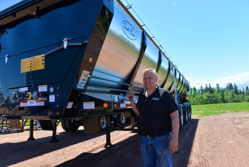 Harvey Stewart, president of Trout River Industries in Coleman, was recently named a top-50 CEO by Atlantic Business magazine.