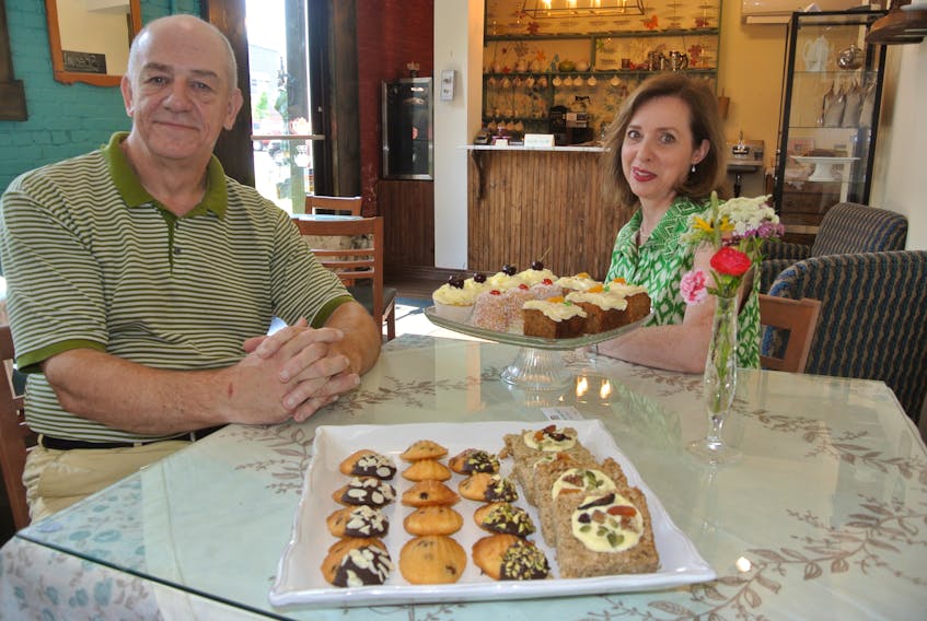 Adrian and Eleanor Bradbury have brought a little slice of English life to Amherst with the opening last December of Birkenshaw’s Tea Room, Coffee House and Restaurant that recently was named one of the top 10 places in Canada for afternoon ‘high’ tea.