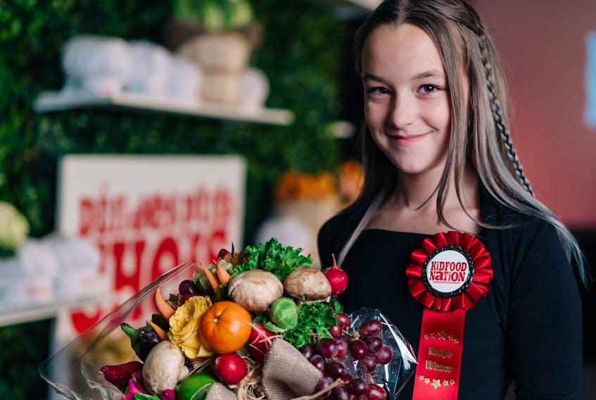 Erica Gallant, 11, of Kensington, created Raya’s Macaroni Madness for her contribution to Kids Food Nation. She said the event, which was held in Ottawa, helped her to learn about healthy eating and how to prepare healthy food.