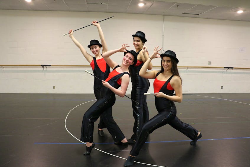 As part of Culture Days, the public is invited to Confederation Centre of the Arts on Sept. 29 for a variety of free activities, including Intro to Jazz classes with a professional instructor via the centre’s dance umbrella program. From left are Jayne Goss, Isabelle Lee, Amanda Lipton and Karley Hartinger.