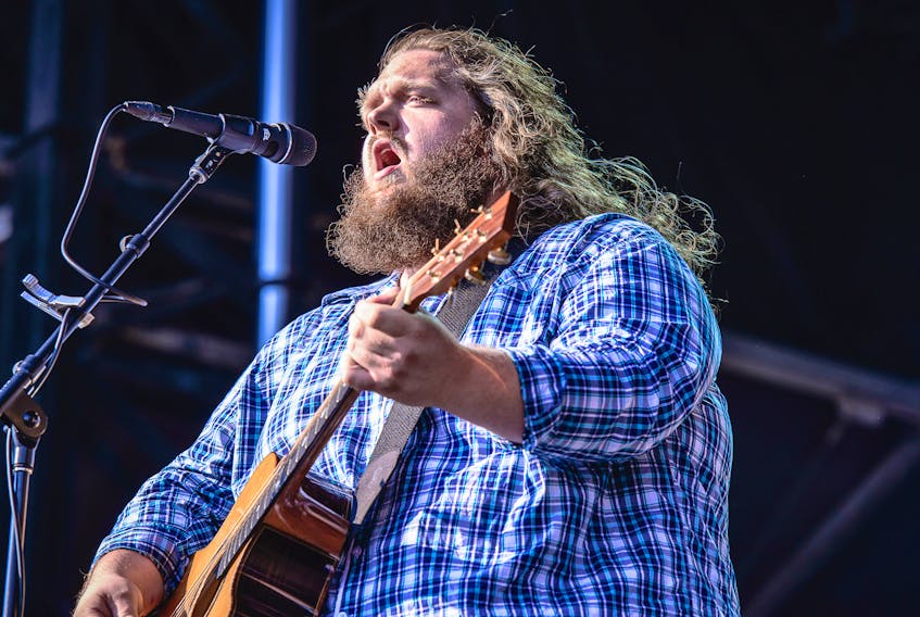 Matt Andersen, seen performing in this file photo, will be on stage in Summerside in June as part of a cross-country tour.