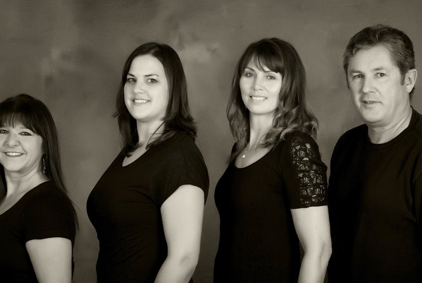 Treble with Girls will perform Thursday, July 19, 7:30 p.m. at St. Mark’s Parish Hall in Burton, as part of the Lot 7 Ceilidh. It’s the group’s first appearance at the Lot 7 Ceilidhs.