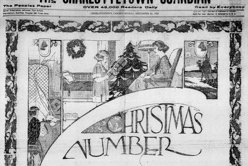 Perhaps nothing so captured the mixed emotions of the first post-War Christmas as The Guardian issue of Dec. 23, 1918. Turning from the seasonal cheer of the front page, readers were immediately confronted with stark columns listing the names of hundreds of friends, neighbours and loved ones who were dead or wounded.