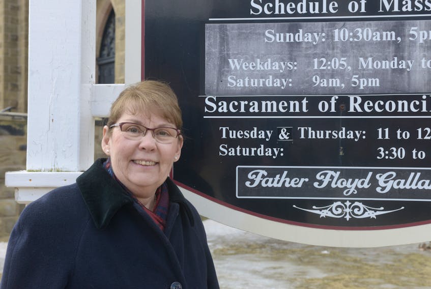 Marilyn Gay Garvey, the CWL president at St. Dustan's Basilica, invites Islanders to a World Day of Prayer service at the basilica Friday, March 2 at 3:30 p.m.