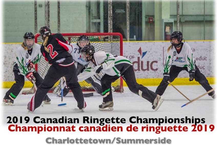 Summerside and Charlottetown will host the 2019 Canadian Ringette Championships. Submitted photo