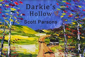 This is a detail of Scott Parson's new CD, "Darkie's Hollow".