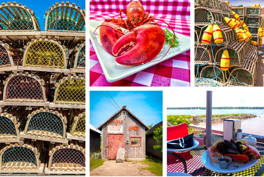A screengrab of the photo collage on an Expedia.ca about Georgetown, P.E.I.