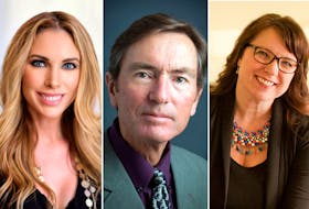 Melanie Wildman, left, John Sylvester and Melody Dover, have been named the recipients of Holland College’s 10th annual Distinguished Alumni Awards. SUBMITTED PHOTO