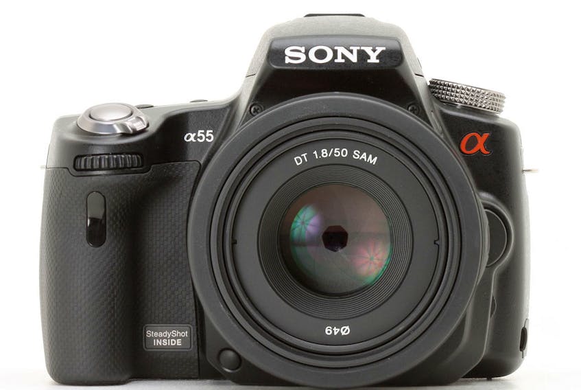 Three Sony cameras similar to this one were stolen from an address on Queen Street in Charlottetown on Wednesday.