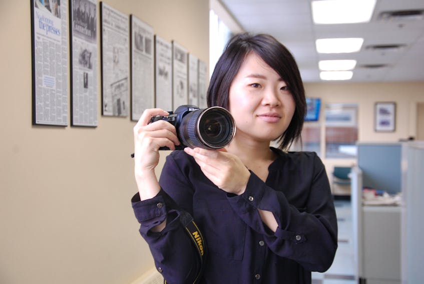 Mitsuki Mori, who is from Japan, is working for The Guardian as a photographer during a six-month internship. She studied photography at Everett Community College in Washington.