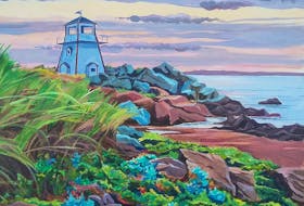 Kate Georgallas is a local artist who enjoys creating landscape photos along the coastline, including this one of the Arisaig Lighthouse.