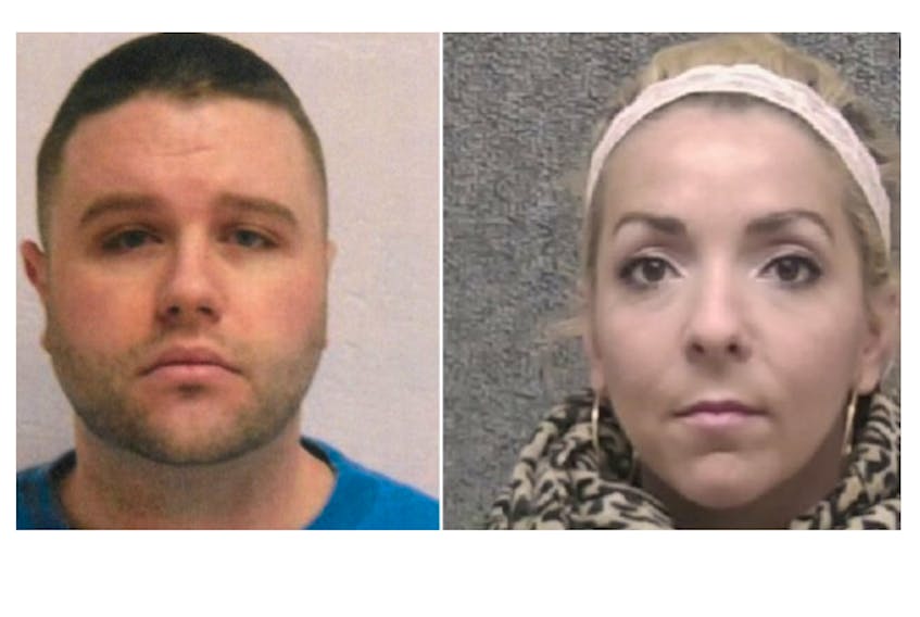 Dominic Delisle, 31, and Sarah Daneault, 33, are wanted on theft of items valued at greater than $30,000 taken from a St. John's condo they rented in January.