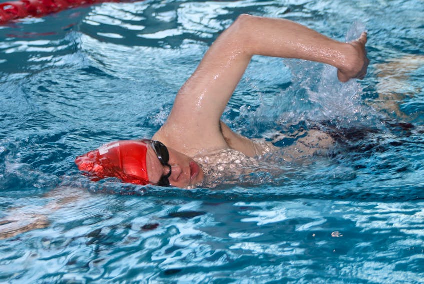 Truro's Matthew Hunter finished third in the 200m butterfly at the Special Olympics Canada Games in Antigonish. File photo