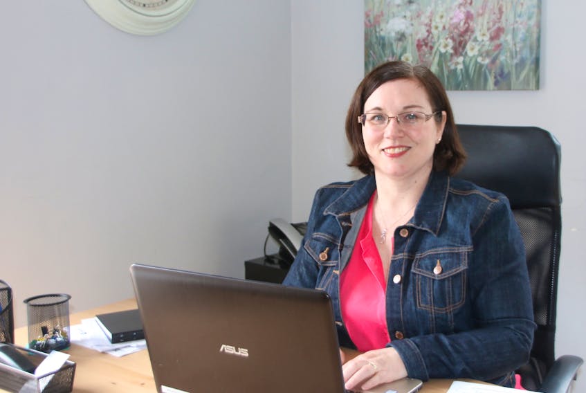 Leah Poirier, autism support coordinator with the Truro chapter of Autism Nova Scotia, is now operating out of the chapter’s new office space in the Colchester-East Hants Hospice building. This is the first time the chapter has had a physical location.