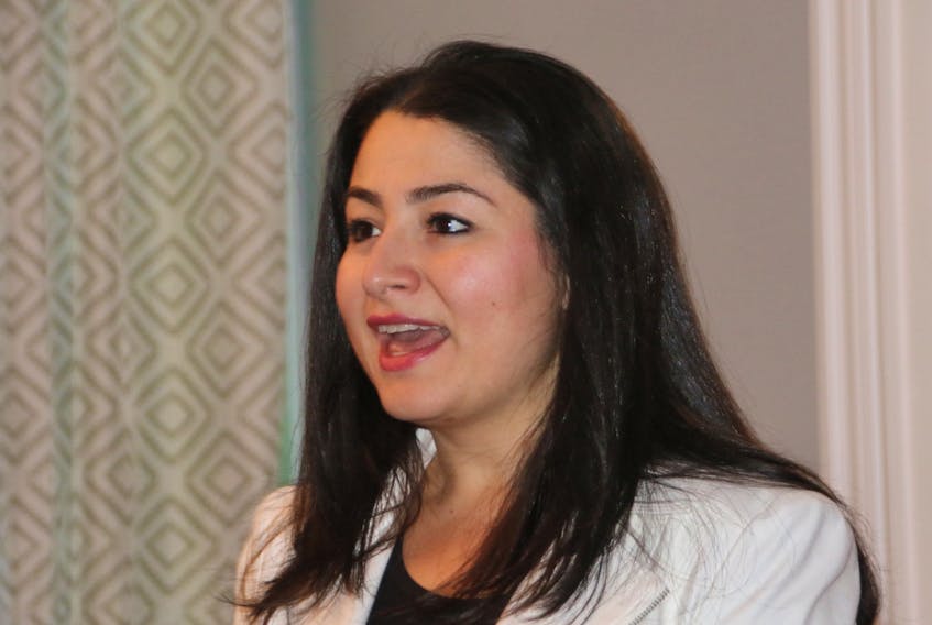 Maryam Monsef, the federal Minister of International Development and Minister for Women and Gender Equality, spoke to a small group of people in Truro on Wednesday. She then travelled to Halifax, and on Thursday made an announcement on Women's Program funding.
