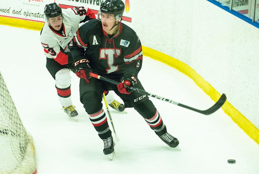 Truro Bearcats defenceman Tyler Pyke says he and his teammates look forward to the challenge of playing against the Czech Republic in an exhibition game on Friday at the RECC. Mark Goudge/SaltWire Network