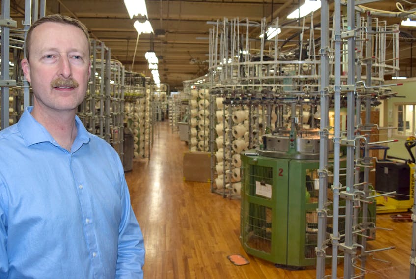 Mike Lee, director of operations at Stanfield’s Ltd., is hoping to attract new employees by opening up the company’s hiring policy to include part-time workers and flexible schedules. Harry Sullivan/Truro Daily News