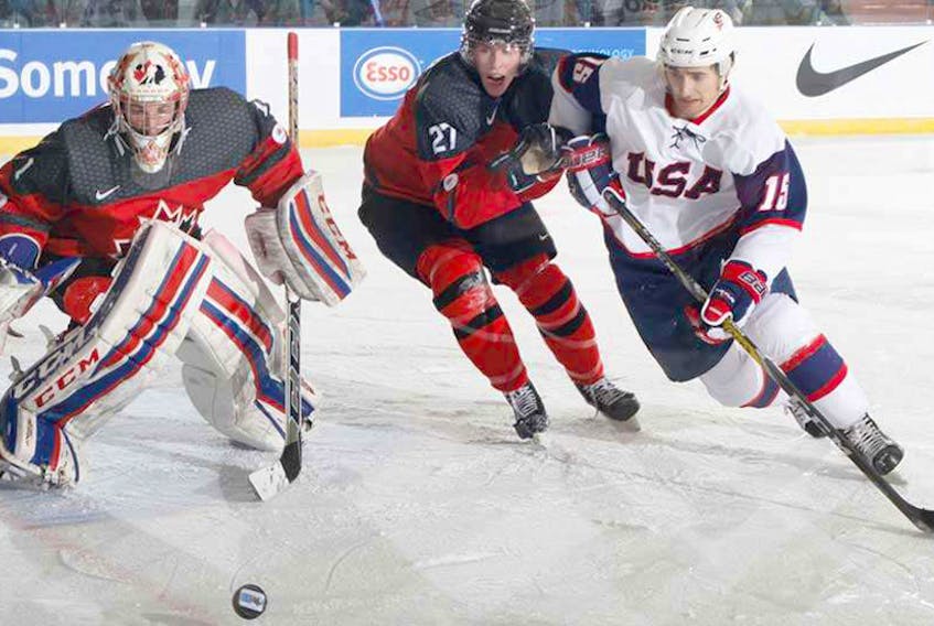 The World Junior A Challenge hockey tournament will be played Dec. 10 to 16 at the Rath Eastlink Community Centre in Truro. Three pre-tournament games will be played on Dec. 8, including two at the RECC.   HOCKEY CANADA PHOTO