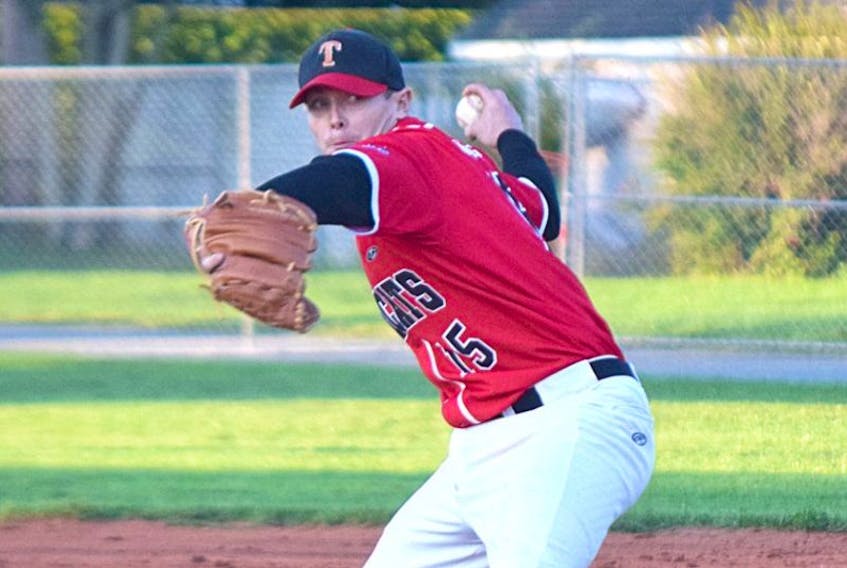 Truro ace John Chapman will get the ball on Friday in Game 3 of the Bearcats NSSBL semifinal series against the Sydney Sooners.