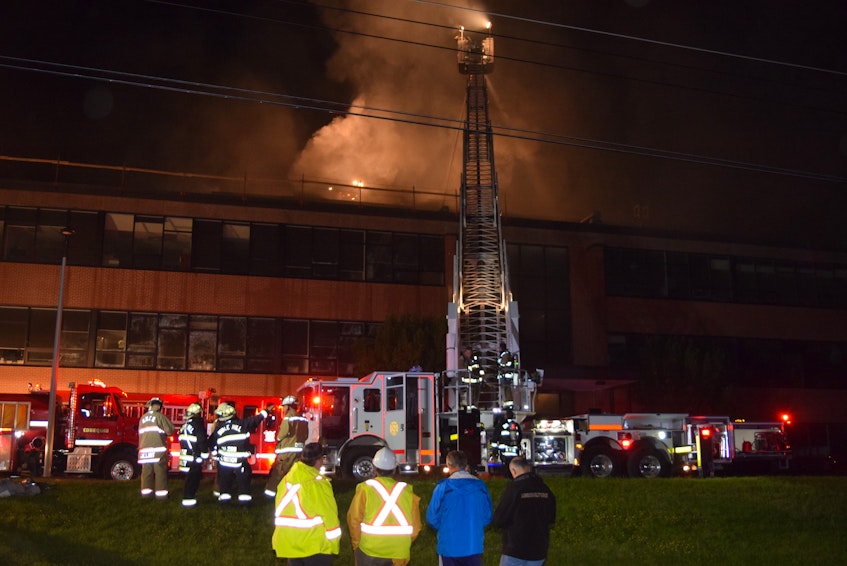 The Cox Institute at the Dalhousie University Agriculture Campus in Bible Hill, N.S. caught fire on June 18, 2018. - SaltWire Network