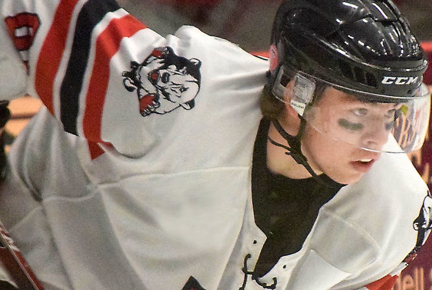 Cam MacLeod, a forward with the Truro Bearcats, is looking forward to his team's first-round playoff series against the Yarmouth Mariners. Game 1 in the best-of-seven series is Thursday in Yarmouth. Game 2 is Saturday in Truro at 7 p.m.