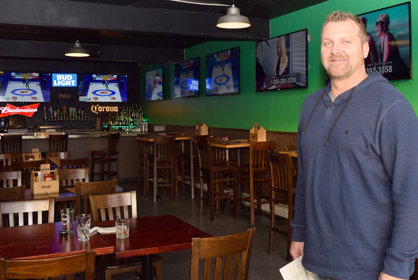 Truro businessman Derek Forsyth is continuing to build on his growing list of food and beverage operations with the recent opening of the Hubtown Sports Bar, located at the site of the recently closed Bubba Ray’s Sports Bar. Harry Sullivan/Truro Daily News